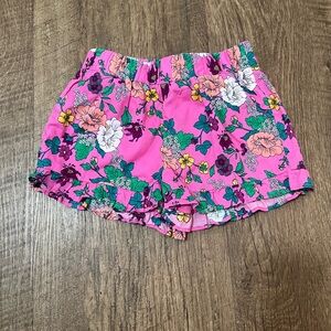 Janie and Jack Toddler Floral Print Shorts